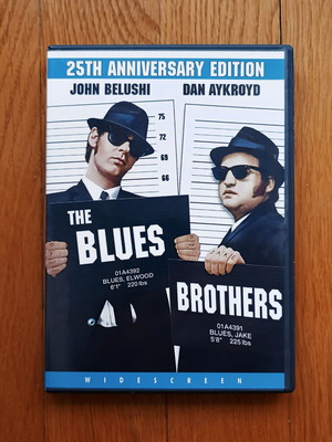 The Blues Brothers DVD μεταχειρισμένο, χωρίς ελληνικούς υπότιτλους, ζώνη 1