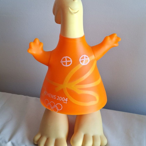 Athens 2004 Athena and Phevos Official Olympic Mascot Figures set