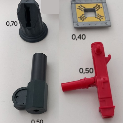 Playmobil parts used, castle pieces