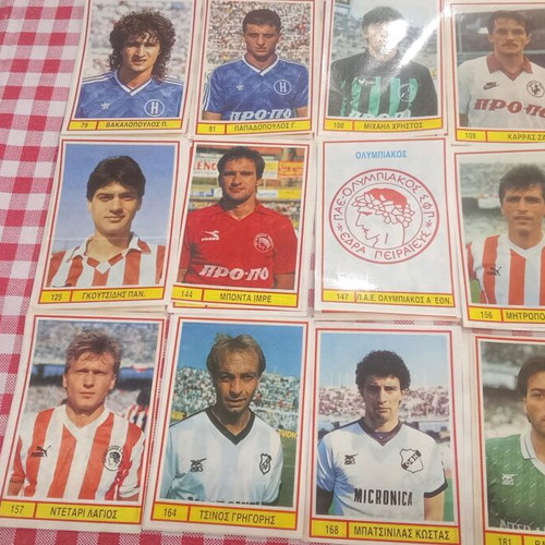 Karouzel stickers used, 1990 collection