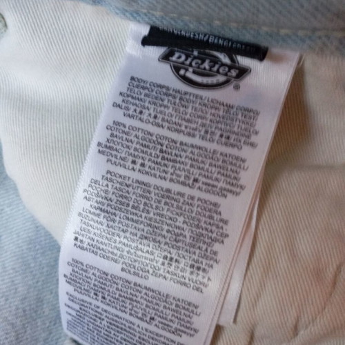 Dickies Denim Shorts size M, like new, knee length