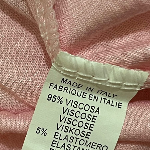 New World pink blouse one size new with drawstrings on sleeves