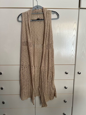 Attrattivo women's knitted cardigan used, size M, beige