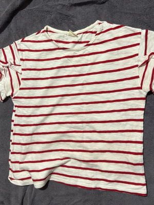 Zara short-sleeve shirt used for girls 140 cm red