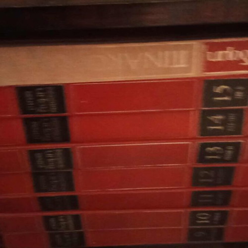 Domi Encyclopedia used, complete set of 15 volumes and atlas