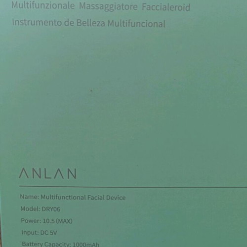 Face Lifting Device like new with different programmes