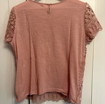 Pink blouse like new, size L