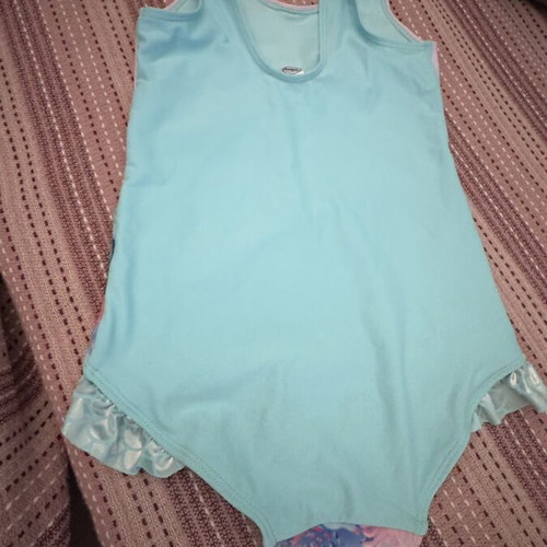Disney Ariel Girls' Swimsuit like new, turquoise, sizes 122-128 cm