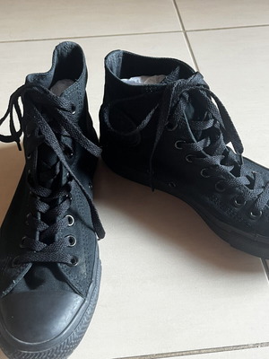 Converse shoes, black, size 40