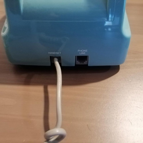 Retro style telephone 1960's 746 French Blue used, like new