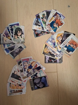 My Hero Academia аниме карти с герои, комплект от 137