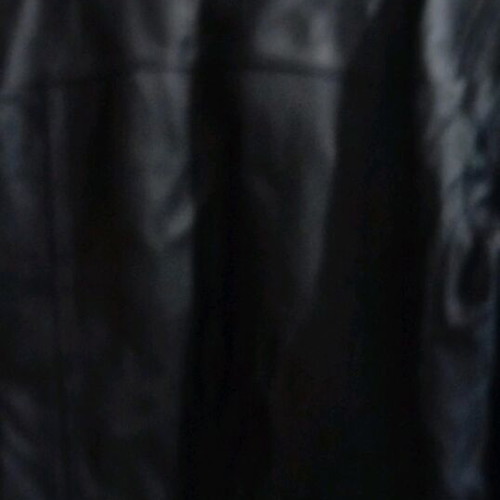 Men's leather jacket size L like new, black
