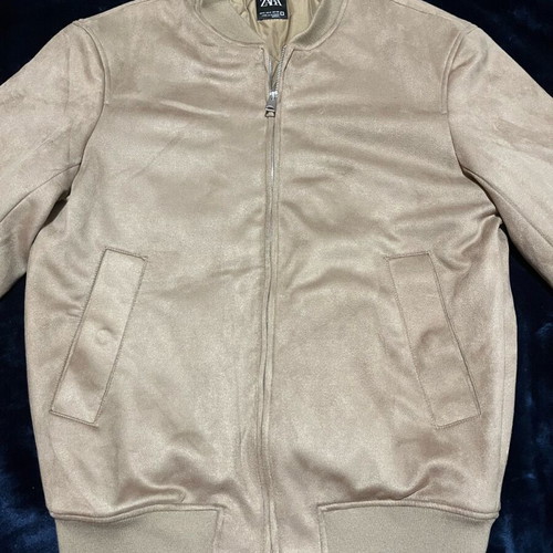 Zara men's outerwear beige like new, size S