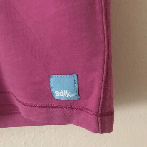 Body Talk Bermuda shorts like new, 100% cotton, size XL, pink and turquoise