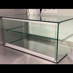 Display showcase with thick double glass new