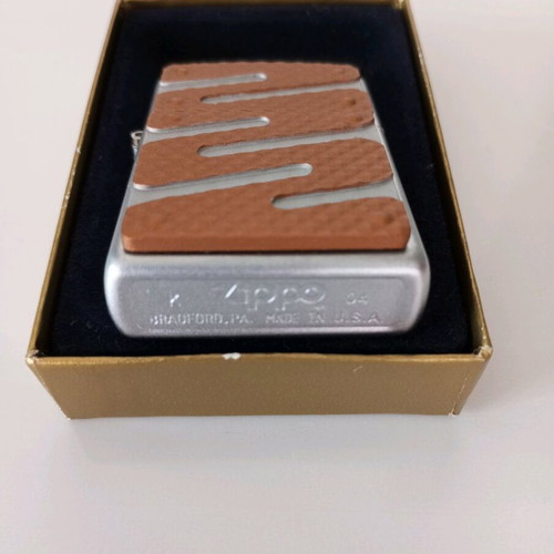 Zippo lighter new collectible windproof with embossed details
