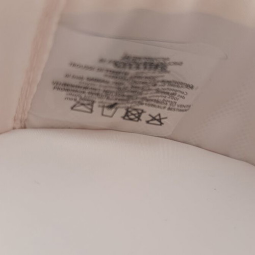 Gaultier Divine round vanity case, cream