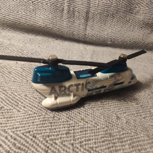 Matchbox Skybuster Arctic Transporter Helicopter used, 14 cm