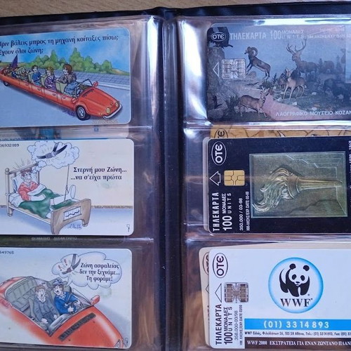 Phone cards set of 36, 1997-1998 period, album 4