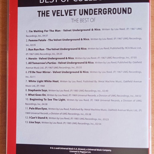 Velvet Underground & Nico The Best Of Velvet Underground CD new, rock