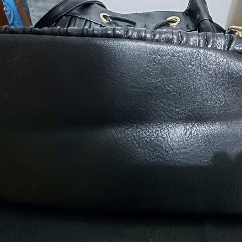 Τσάντα Answear Lab μεταχειρισμένη, μαύρη, μεσαίου τύπου, χιαστί και ώμου