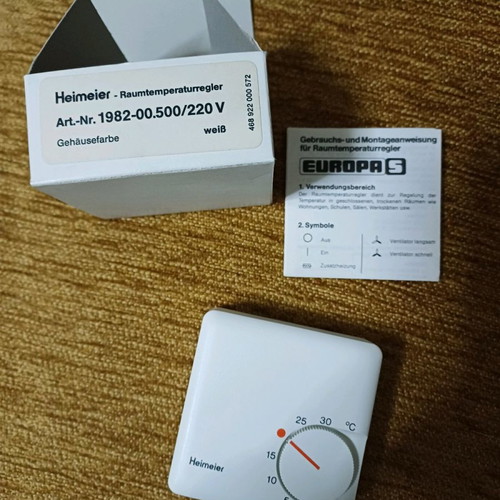 Heimeier room thermostat unused