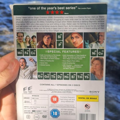 Breaking Bad The Complete First Season DVD