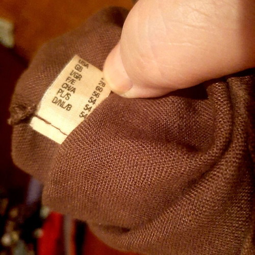 Ulla Popken shirt brown like new XXL