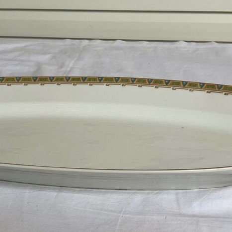 Wm Guerin Limoges Oval Serving Platter used, antique 60 cm