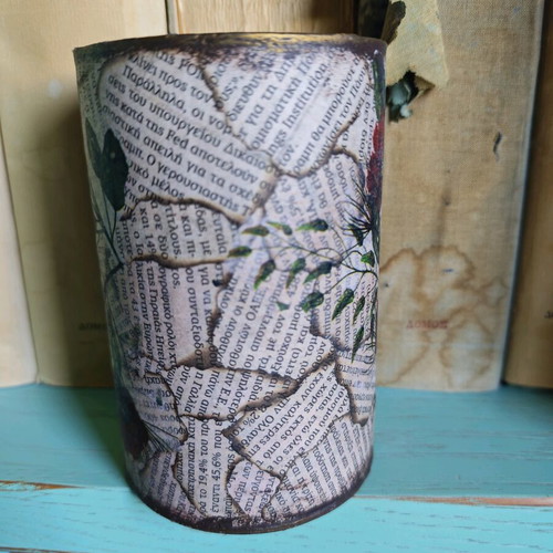 DIY Vintage Pencil Holder-Jar like new