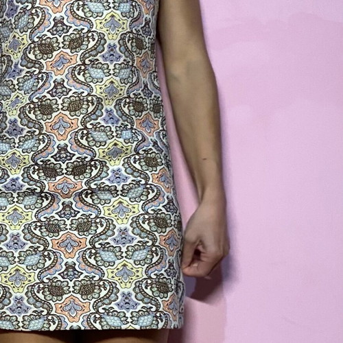Dress like new, unworn with back zipper, size S
