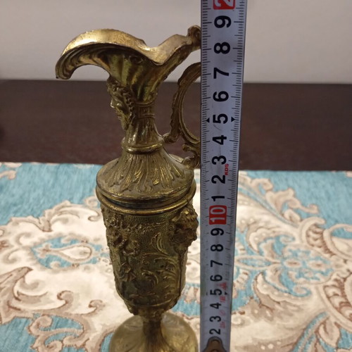 Vintage copperware set of 3 used pieces