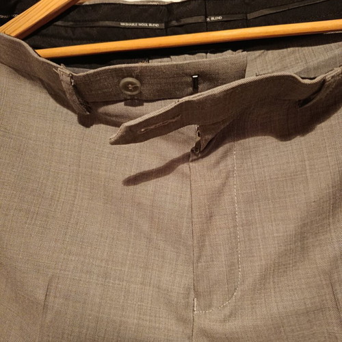Marks & Spencer Man men's pants like new, gray washable wool blend, size M