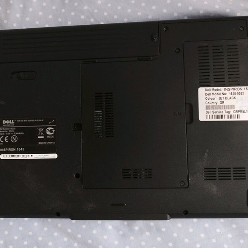 Dell Inspiron 1545 used for spare parts without HDD and charger