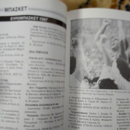 Athlitiki Ellada Year Book 1987 used