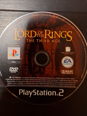 The Lord of the Rings The Third Age PS2 μεταχειρισμένο μόνο ο δίσκος