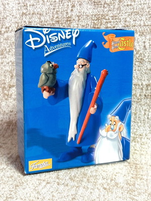 Disney Adventures Sword Stone Castle φιγούρα Μέρλιν καινούργια σφραγισμένη
