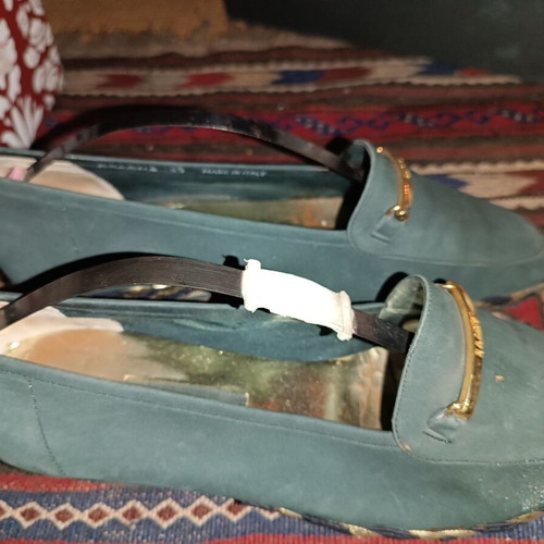 Bally shoes used, gray, size 39-39.5