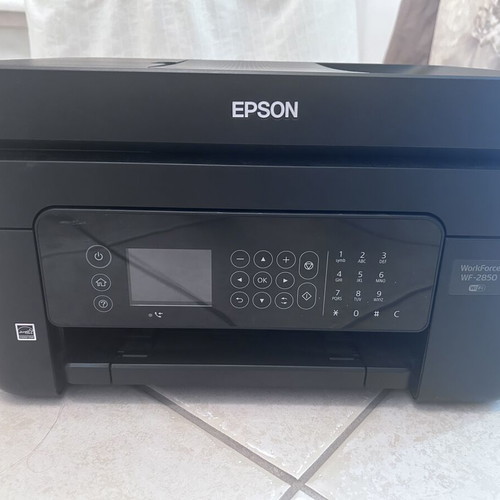 Epson WorkForce WF-2850 multifunction printer used, faulty