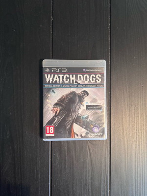 Watch Dogs Special Edition PS3 like new