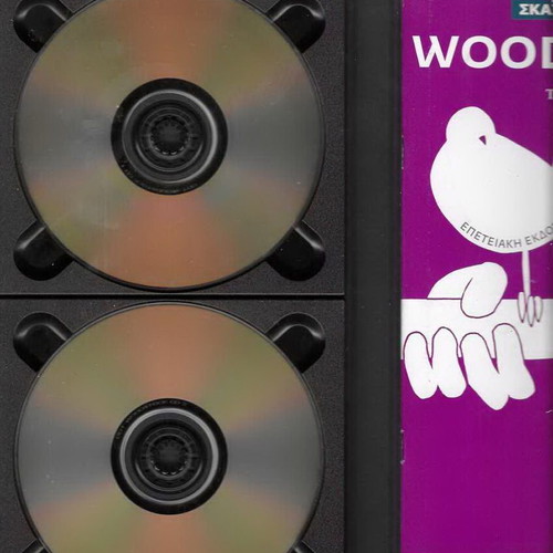 Woodstock 3 Days of Peace & Music book with 2CDs
