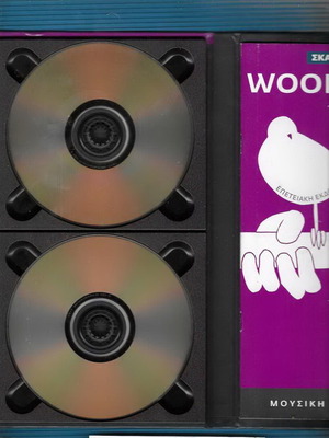 Woodstock 3 Days of Peace & Music book with 2CDs