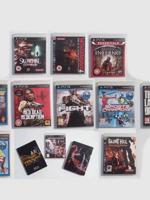 PlayStation 3 games bundle, excellent condition