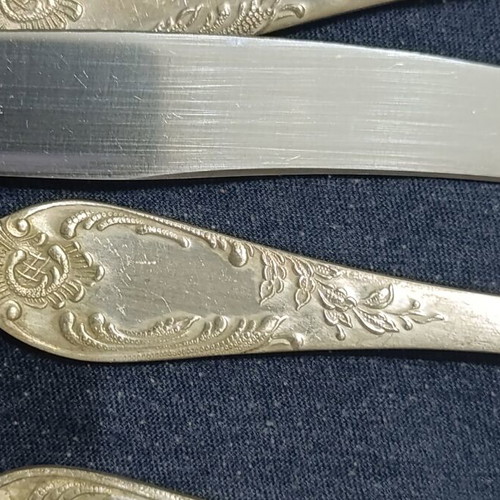 Vintage Russian Forks and Knives Set from 1965, New