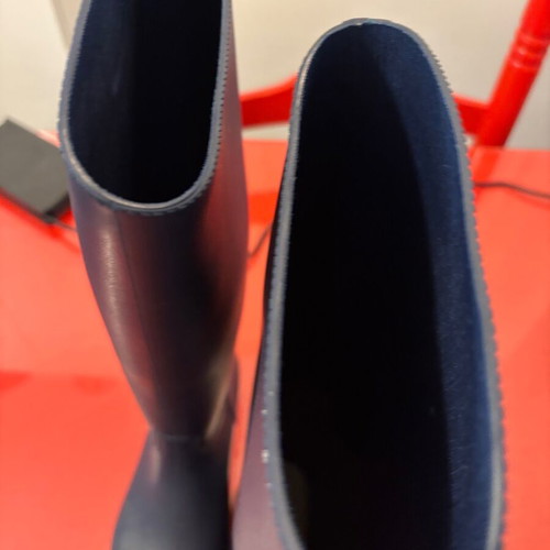 Women's galotses like new, blue, size 38