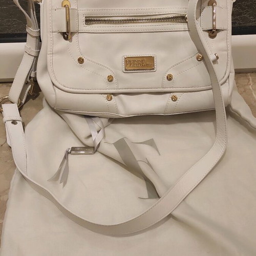 Ferré white shoulder and crossbody bag new