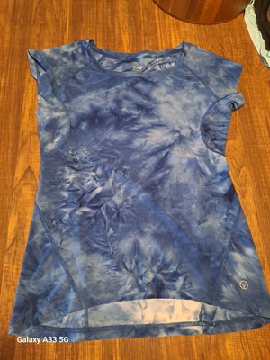 Vogo tie-dye t-shirt, size M, blue and grey