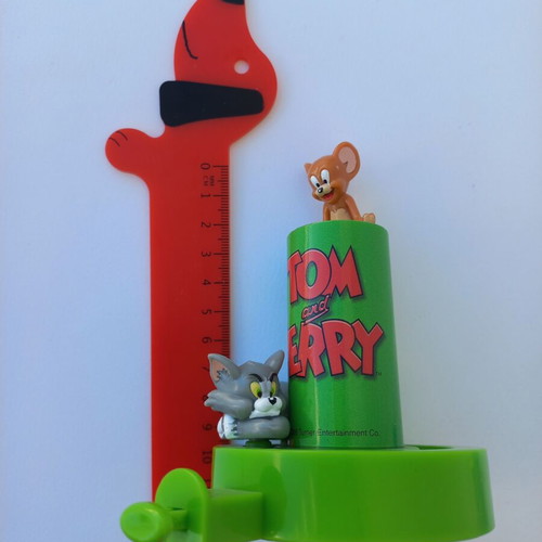 Set of 2 vintage Tom & Jerry collectible toys like new, year 2000