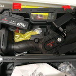 Mini πριόνι με 2 μπαταρίες 25V 7500mAh καινούργιο