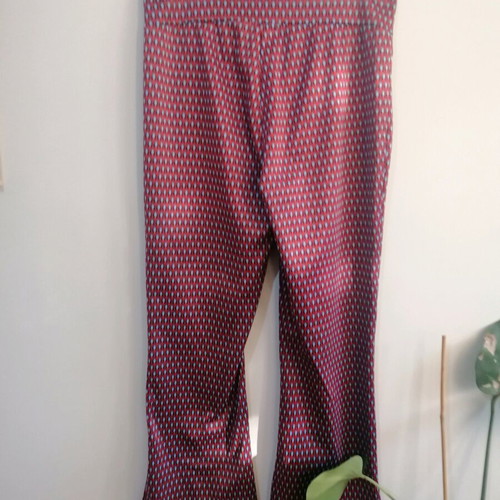 Sinsay elastic pants with pattern, like new, multicolor, size XL